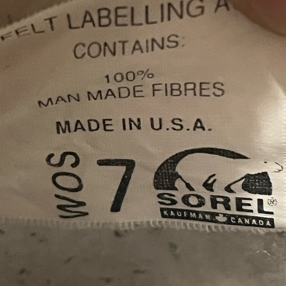 Sorel Kaufman Winter Boots. - Picture 14 of 14